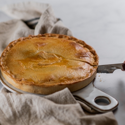 Empada de Perdiz com Cogumelos e Bacon